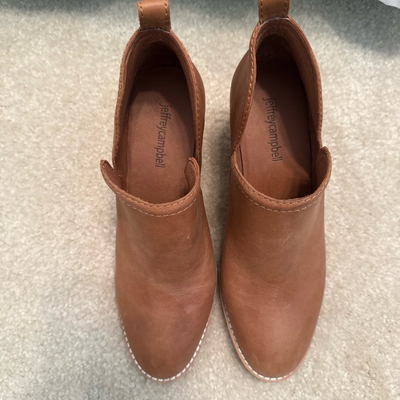Jeffrey Campbell Women's Tan Ankle Boots - Picture 3 of 5